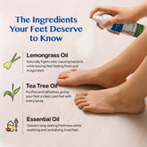 Dr Foot deodorant - foot spray for travel freshness
